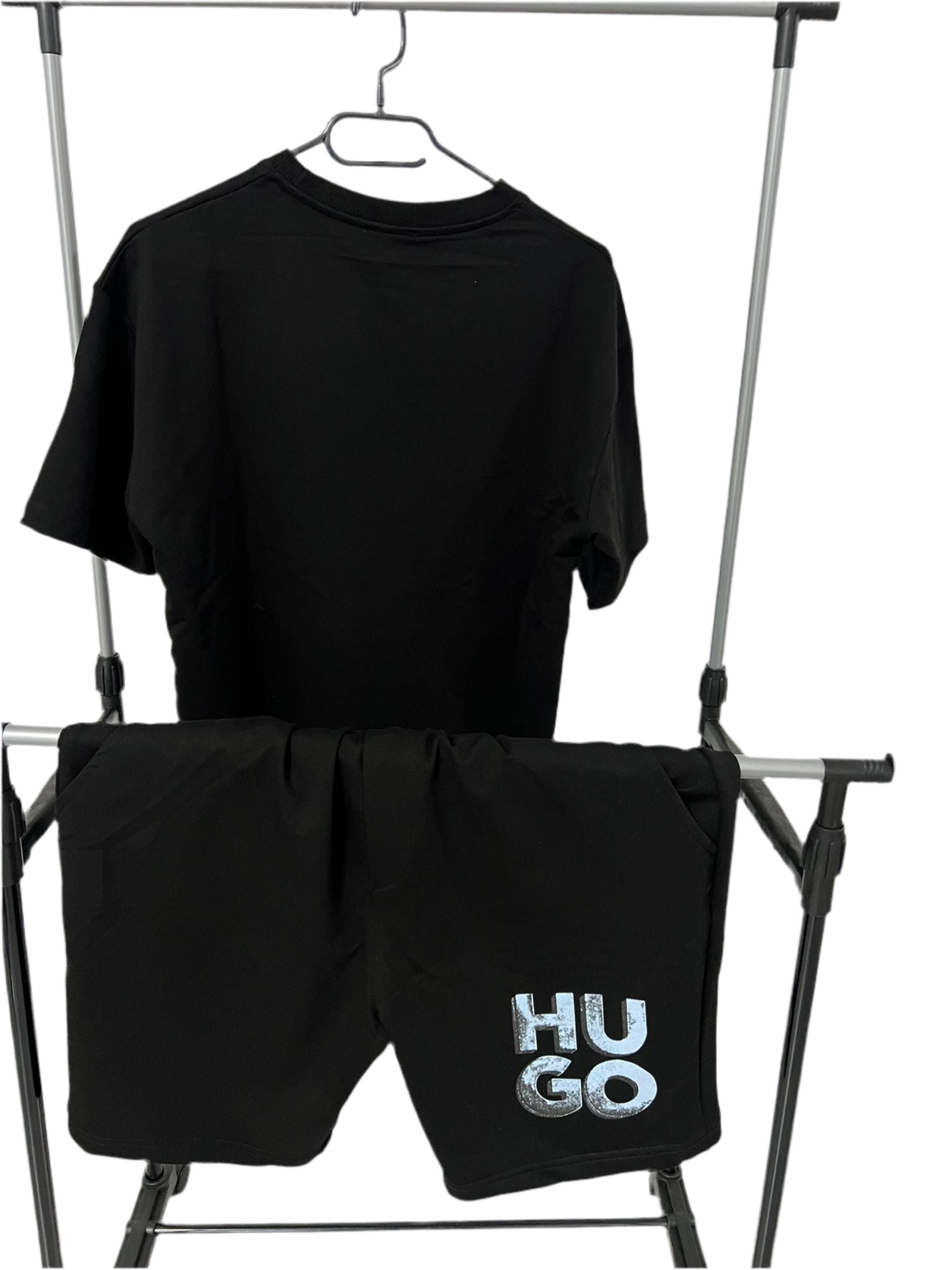 Compleu de vară Hugo culoare negru
