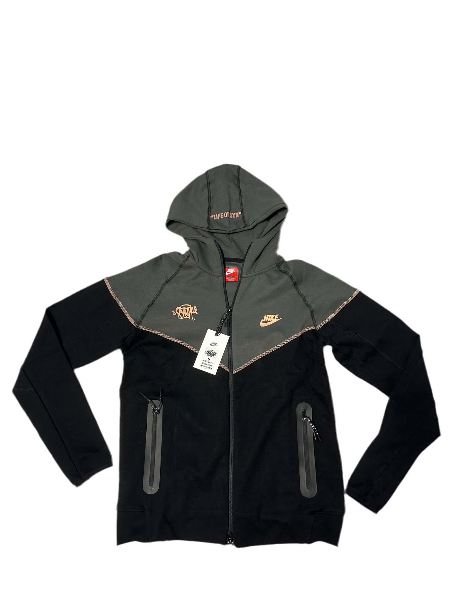 Trening Nike x Syna World Tech Fleece culoare negru