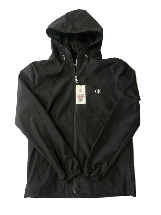 Geacă neagră cu glugă – Calvin Klein Jeans