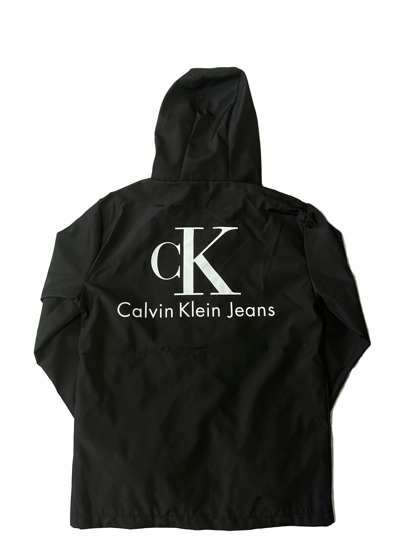 Geacă neagră cu glugă – Calvin Klein Jeans